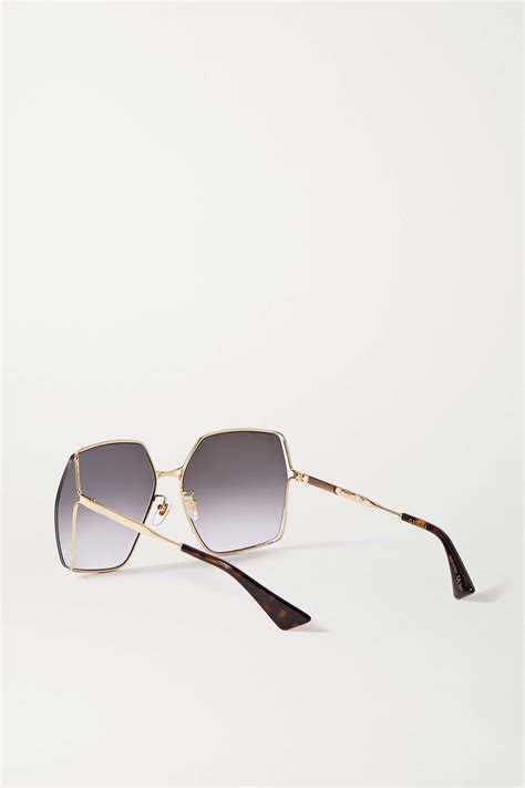 gucci hexagon sunglasses|gucci eyewear hexagonal frame glasses.